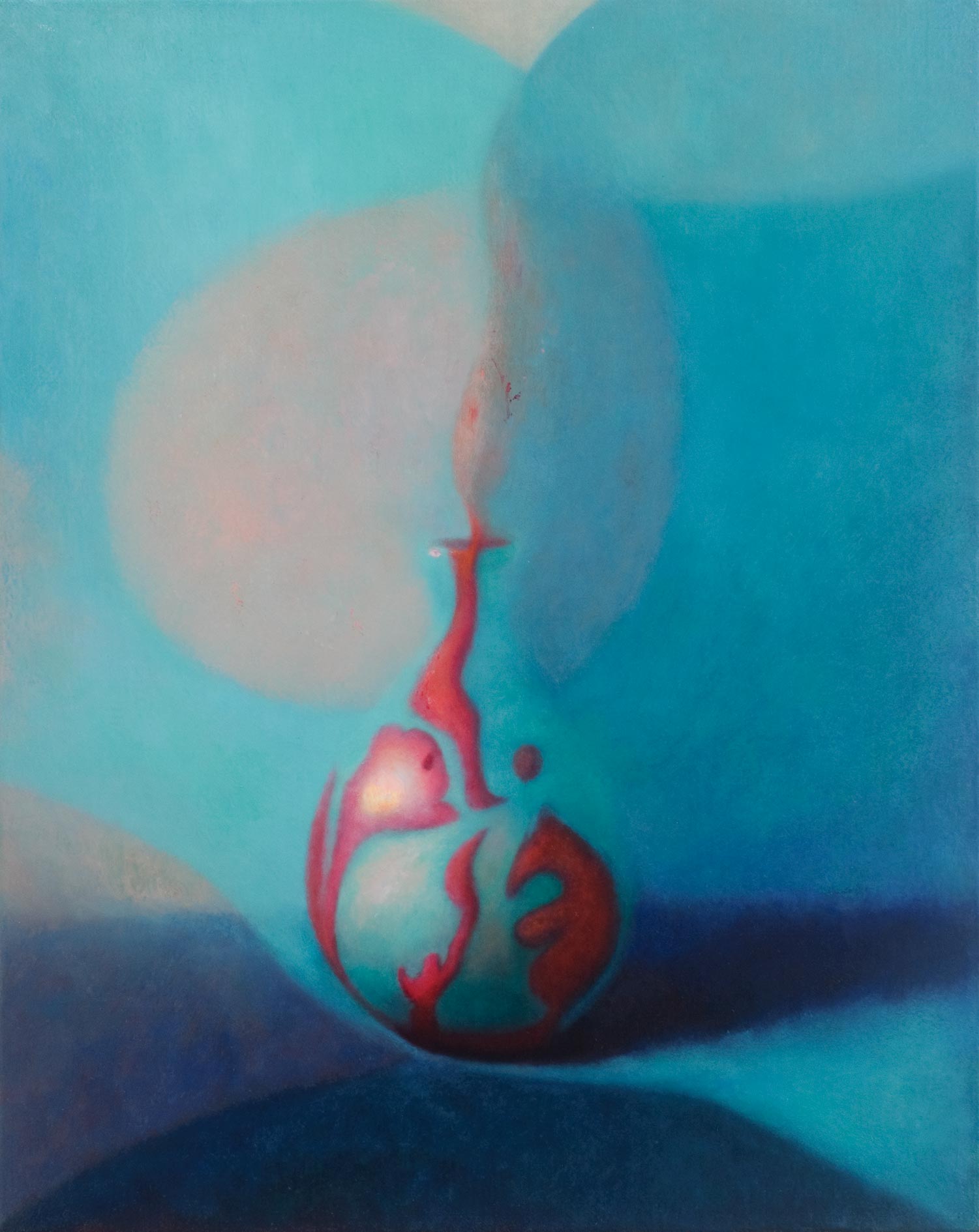Inside Out, an original oil painting by Ute Milotich