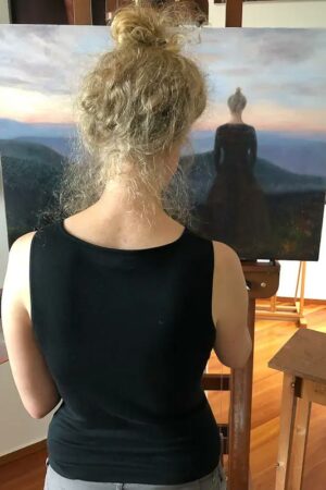 Ute Milotich painting 2